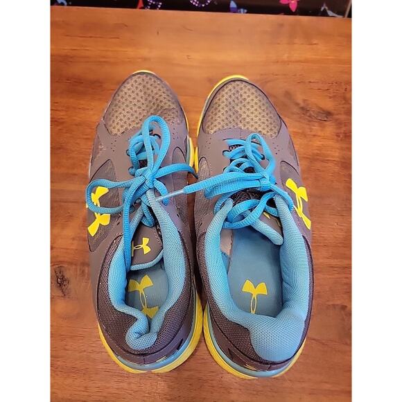 Under Armour Womens Micro G Assert V 1252307-040 Gray Running Shoes Sneakers 10 - Picture 4 of 11